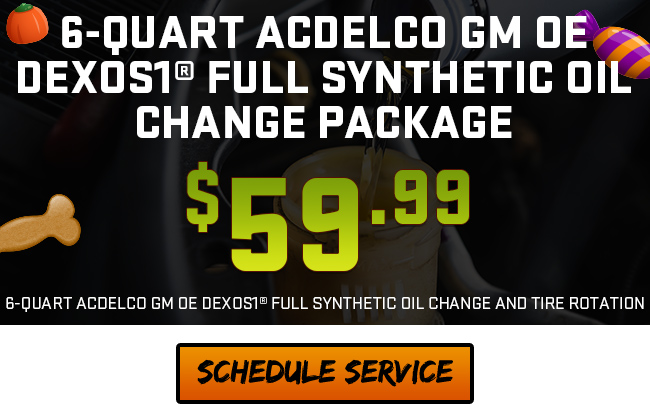 6-Quart ACDelco GM OE dexos1 Full Synthetic Oil Change Package