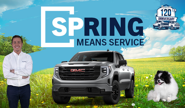 Spring Means Service