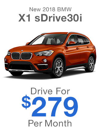 New 2018 BMW X1 sDrive30i | $279