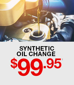 $99.95 Synthetic Oil Change 