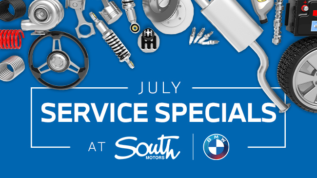 July service specials at South BMW