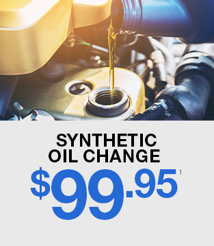 $99.95 Synthetic Oil Change 