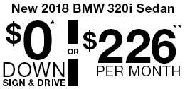 $0* DOWN SIGN & DRIVE OR $226** PER MONTH