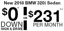 $0* DOWN SIGN & DRIVE OR $231** PER MONTH