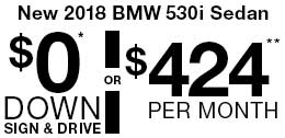 $0 Down Sign & Drive* OR $424 Per Month