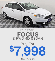 Used Car Offer