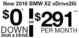 $0 Down Sign & Drive* OR $291 Per Month**