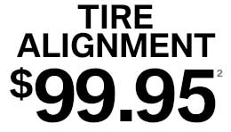 $99.95 Tire Alignment