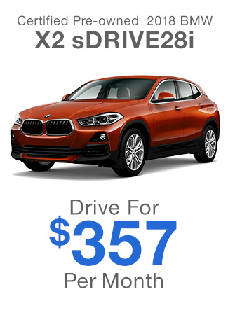 Certified Pre-owned  2018 BMW X2 sDRIVE28i