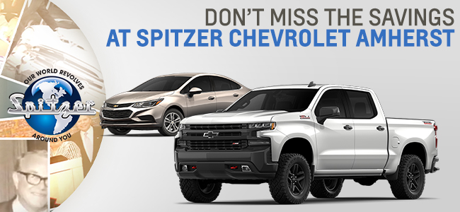 Don’t Miss The Savings At Spitzer Chevrolet Amherst