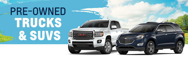 Pre-owned Trucks and SUV's