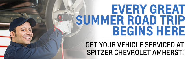 Get Your Vehicle Serviced At Spitzer Chevrolet Amherst!