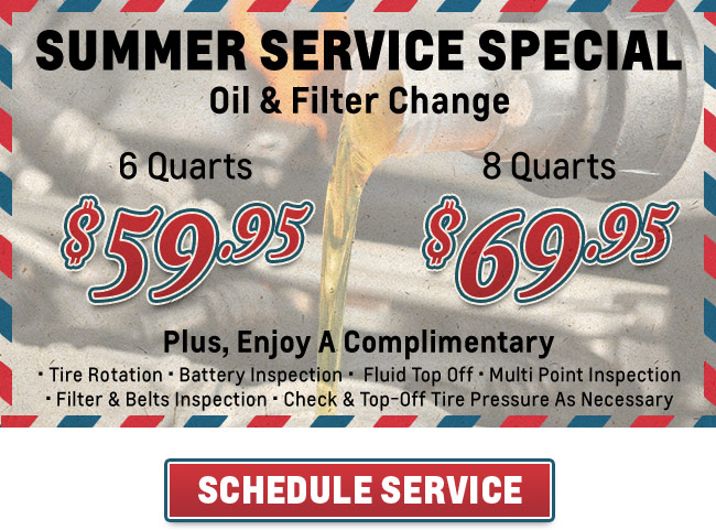 Spring Service - Oil and filter change