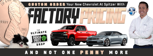 Promotional offers at Spitzer Chevy Amherst
