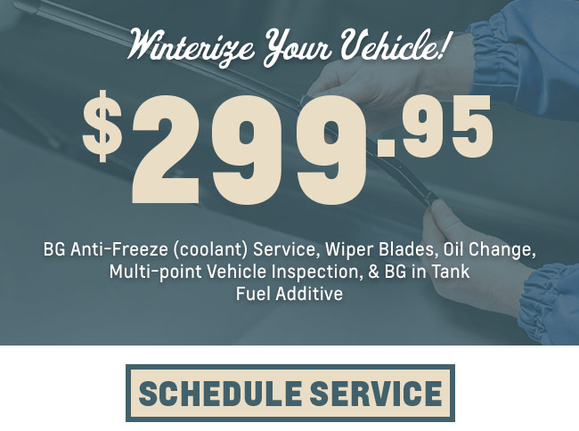 Winterize Your Vehicle