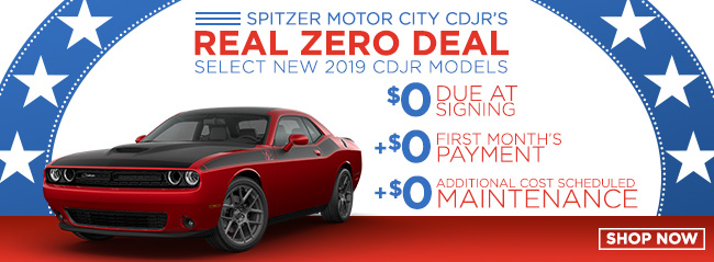 Spitzer Motor City CDJR’s Real Zero Deal!