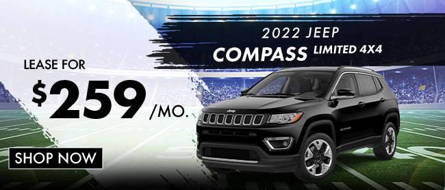 2022 Jeep Compass on Football Scene