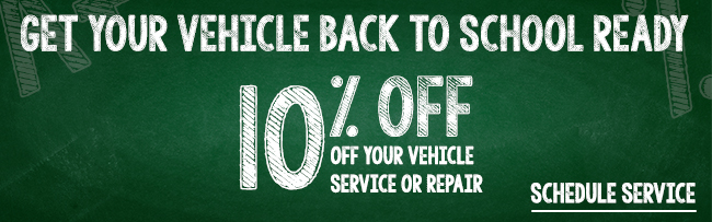 Get Your Vehicle Back To School Ready