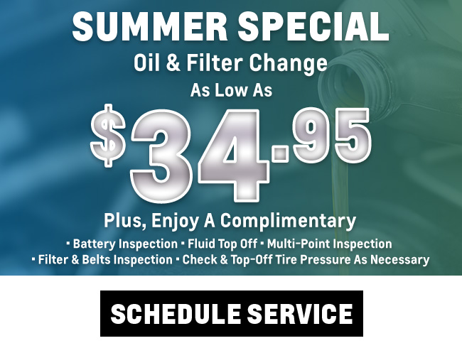 Summer Special - Oil & Filter