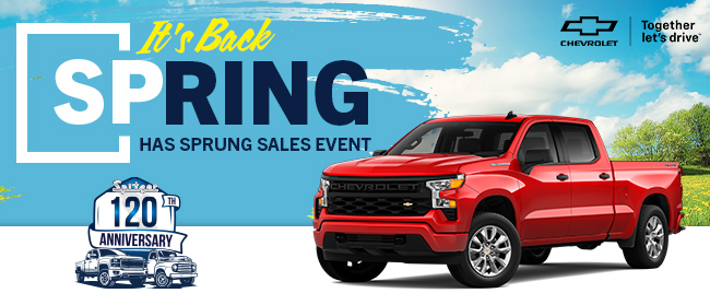 Spring has sprung sales event is back