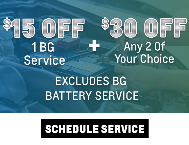 BG Battery Service Special