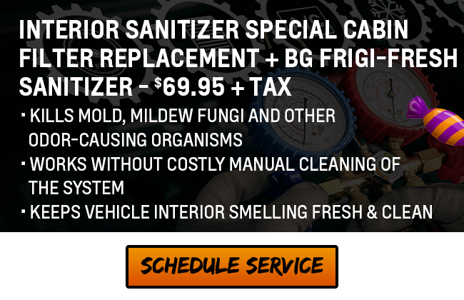 Interior Sanitizer Special