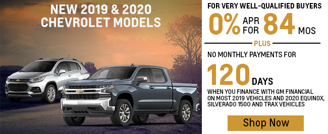 New 2019 & 2020 Chevrolet Models