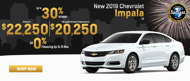 New 2019 Chevrolet Impala