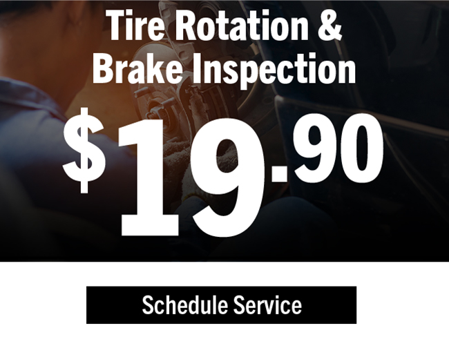 Tire Rotation and Brake Inspection