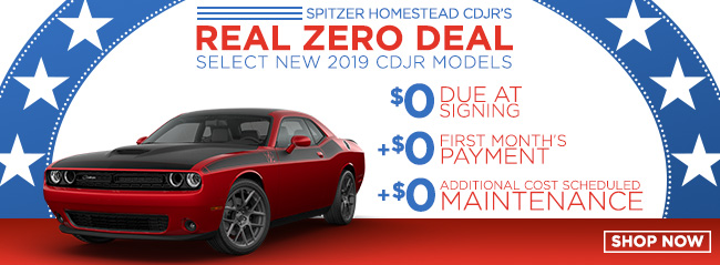 Homestead CDJR’s Real Zero Deal! 
