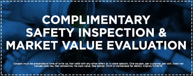 Complimentary Safety Inspection/ Market Value Evaluation