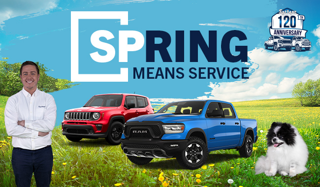 Spring Means Service