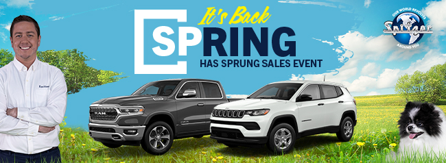 Its back Spring has Sprung Sales Event