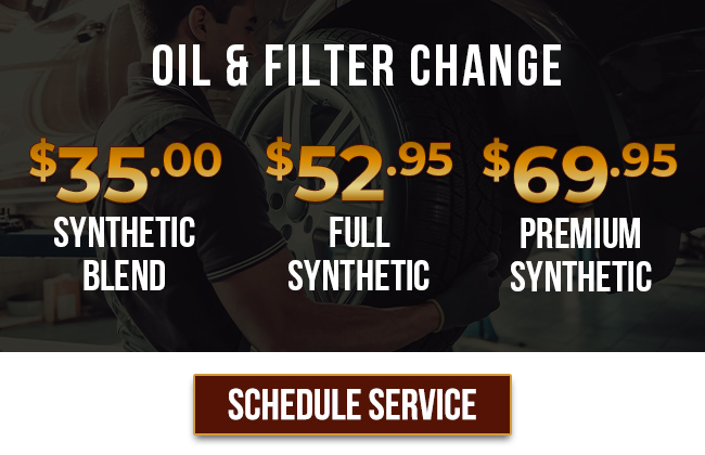 oil and filter change service Service