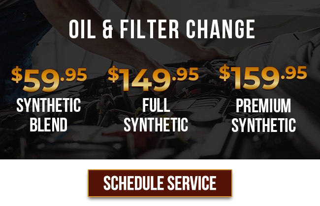 oil and filter chnage special