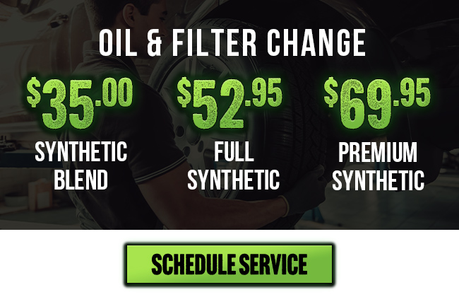 oil and filter change service Service
