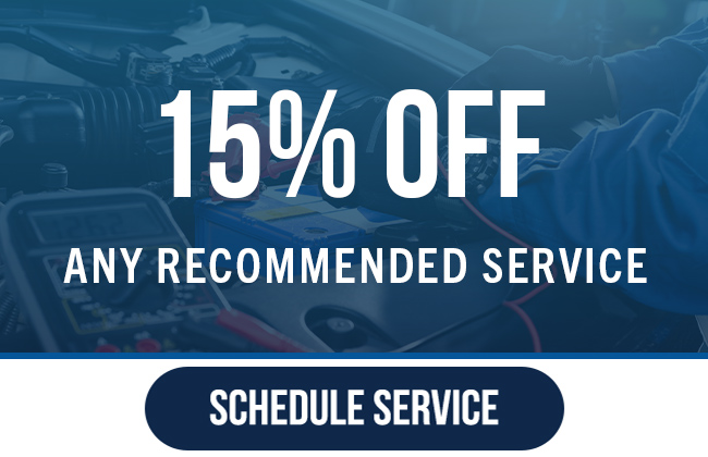 Discount on any recommended service