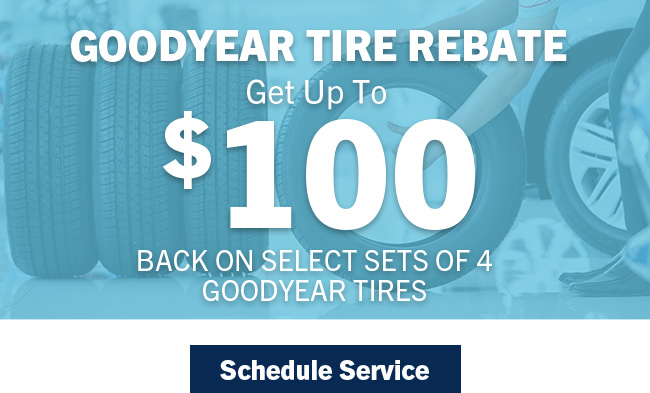 Goodyear tire rebate