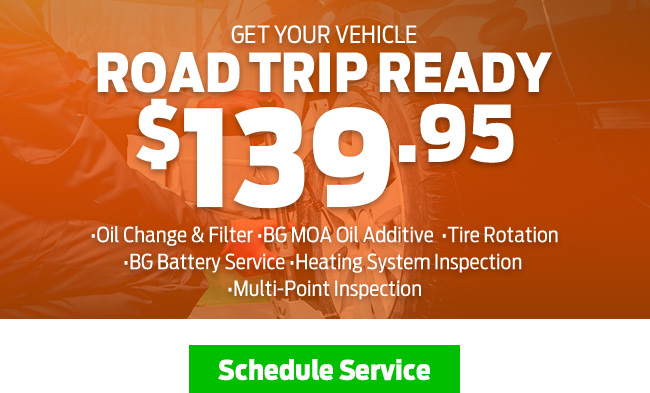 Promotional offer for Service on your vehicle at Spitzer DuBois Ford