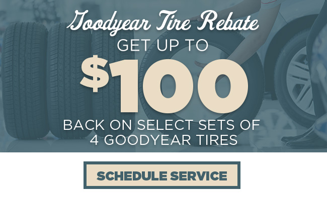 Tire rebate offer