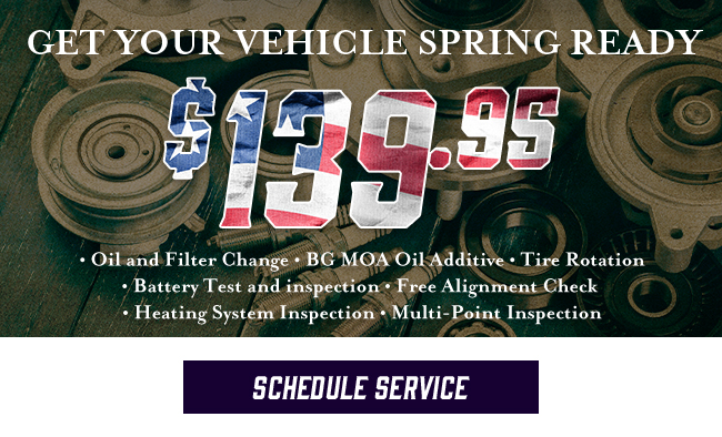 Get your Vehicle Spring Ready