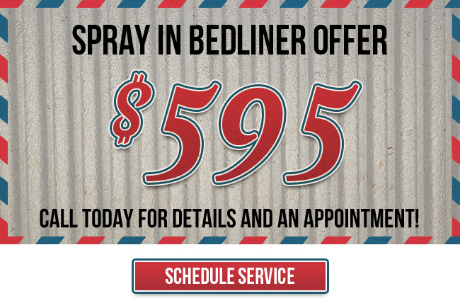 Spray in bedliner offer