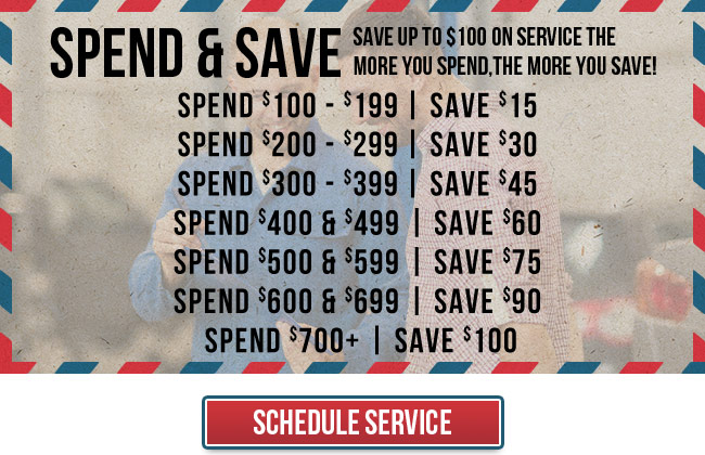 Spend and save