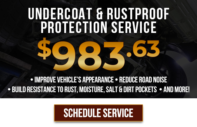 undercoat and rustproof Offer from Spitzer DuBois Ford