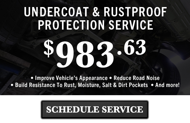 Undercoat and Rustproof Protection Service