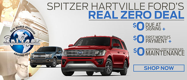 Spitzer Hartville Ford’s Real Zero Deal!