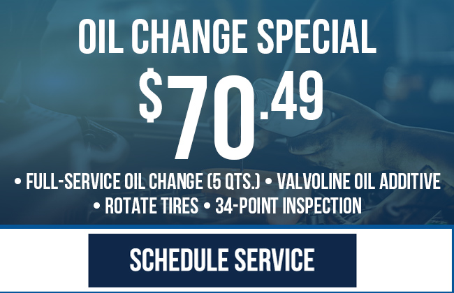 Oil Change Special