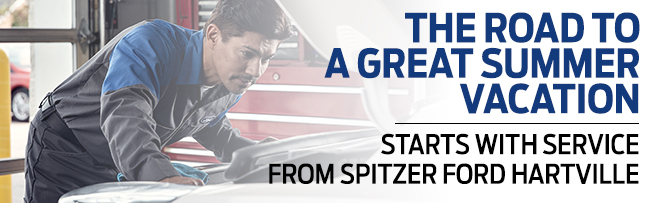 The Road To A Great Summer Vacation Starts With Service From Spitzer Ford Hartville