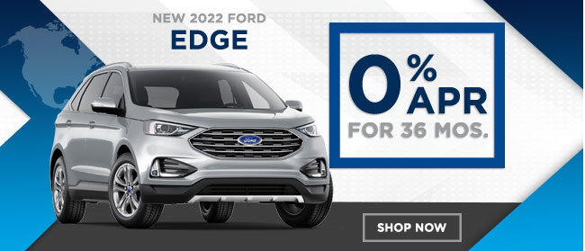 2022 Ford Edge vehicle promotional offer