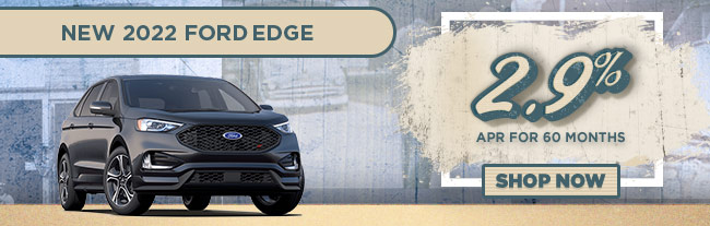 2022 Ford Edge vehicle promotional offer